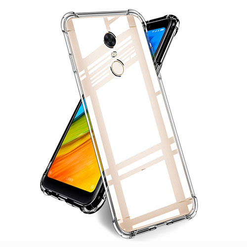 Ultra-thin Transparent TPU Soft Case T05 for Xiaomi Redmi 5 Plus Clear