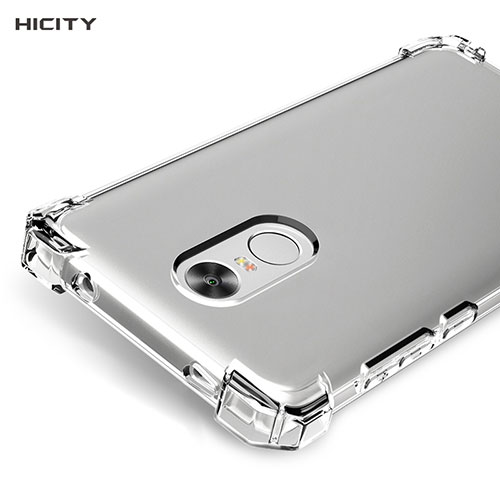 Ultra-thin Transparent TPU Soft Case T05 for Xiaomi Redmi Note 4X Clear