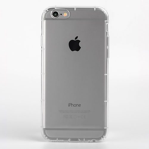 Ultra-thin Transparent TPU Soft Case T06 for Apple iPhone 6S Clear