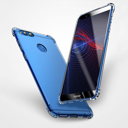 Ultra-thin Transparent TPU Soft Case T06 for Huawei Honor Play 7X Clear
