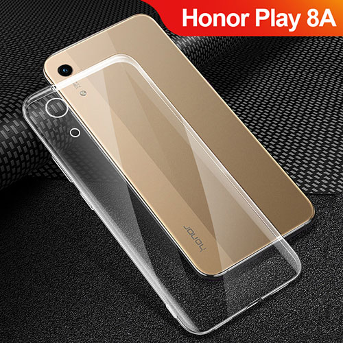 Ultra-thin Transparent TPU Soft Case T06 for Huawei Honor Play 8A Clear