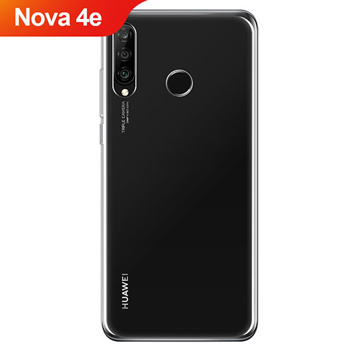 Ultra-thin Transparent TPU Soft Case T06 for Huawei Nova 4e Clear