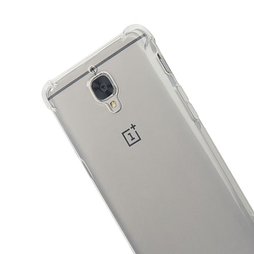 Ultra-thin Transparent TPU Soft Case T06 for OnePlus 3T Gray