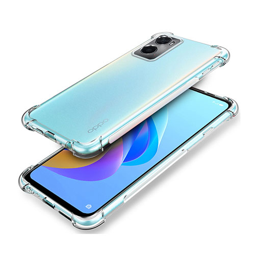 Ultra-thin Transparent TPU Soft Case T06 for Oppo A76 Clear