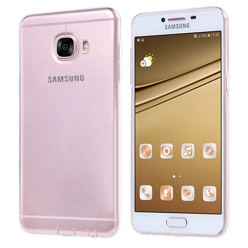 Ultra-thin Transparent TPU Soft Case T06 for Samsung Galaxy C5 SM-C5000 Clear