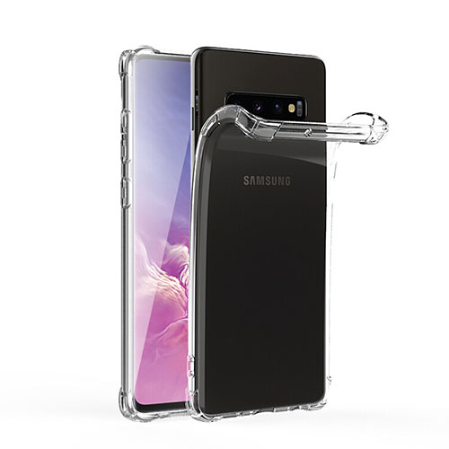 Ultra-thin Transparent TPU Soft Case T06 for Samsung Galaxy S10 Clear