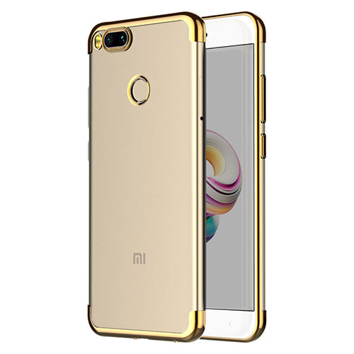 Ultra-thin Transparent TPU Soft Case T06 for Xiaomi Mi 5X Gold