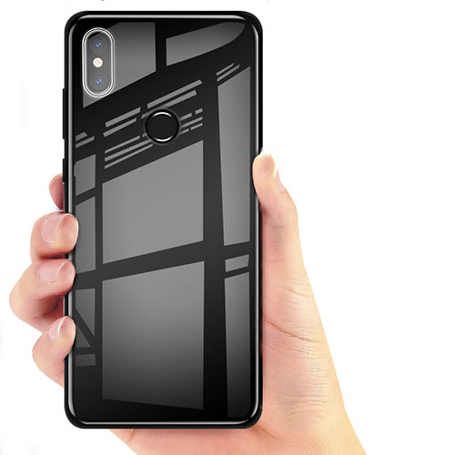 Ultra-thin Transparent TPU Soft Case T06 for Xiaomi Mi 8 Black