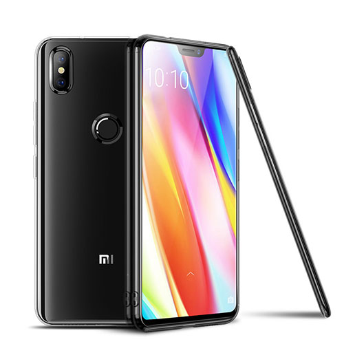 Ultra-thin Transparent TPU Soft Case T06 for Xiaomi Mi 8 Clear