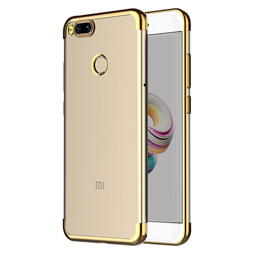 Ultra-thin Transparent TPU Soft Case T06 for Xiaomi Mi A1 Gold