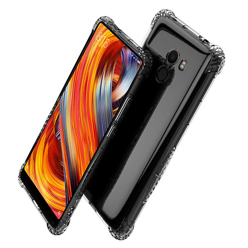 Ultra-thin Transparent TPU Soft Case T06 for Xiaomi Mi Mix 2 Clear