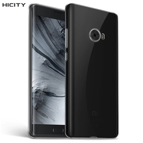 Ultra-thin Transparent TPU Soft Case T06 for Xiaomi Mi Note 2 Special Edition Gray