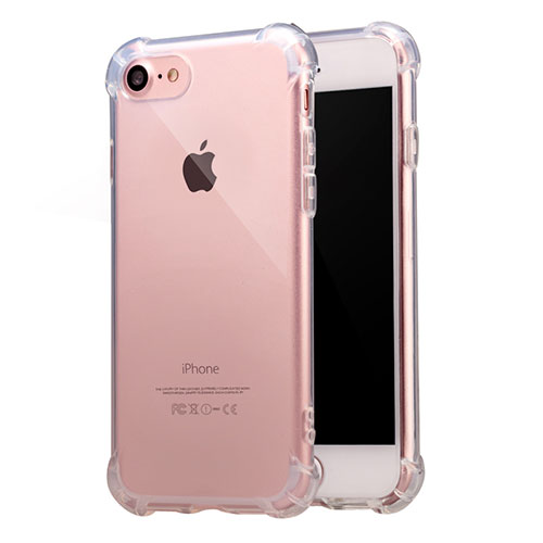 Ultra-thin Transparent TPU Soft Case T07 for Apple iPhone SE (2020) Clear