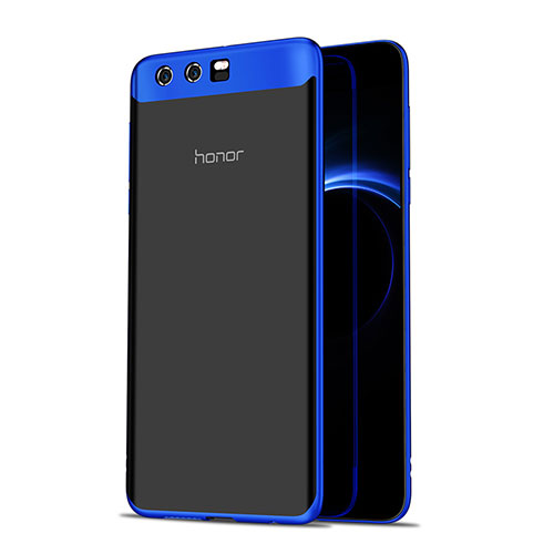 Ultra-thin Transparent TPU Soft Case T07 for Huawei Honor 9 Premium Blue