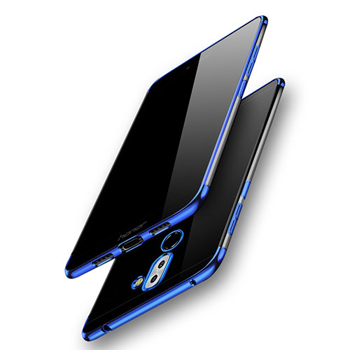 Ultra-thin Transparent TPU Soft Case T07 for Huawei Mate 9 Lite Blue