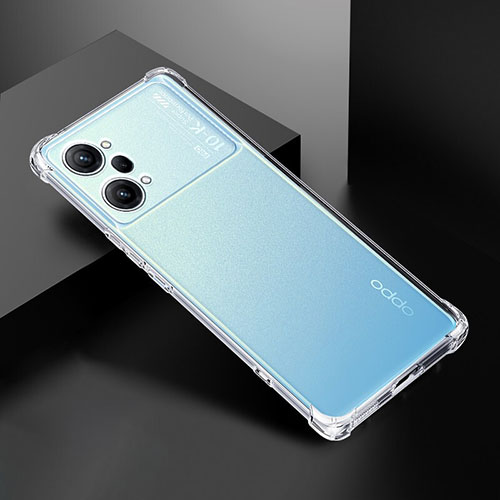 Ultra-thin Transparent TPU Soft Case T07 for Oppo K10 Pro 5G Clear