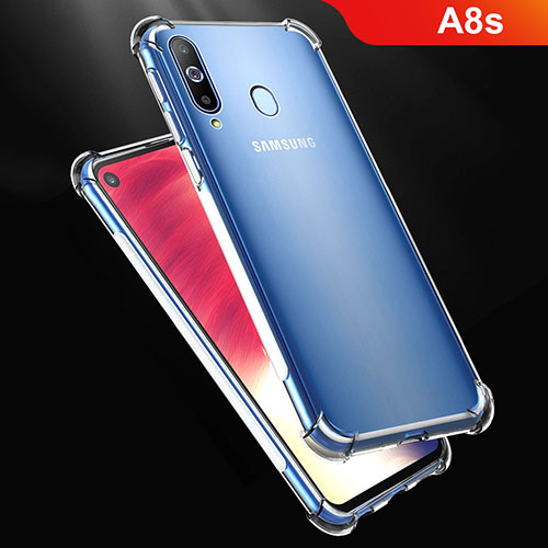 Ultra-thin Transparent TPU Soft Case T07 for Samsung Galaxy A8s SM-G8870 Clear