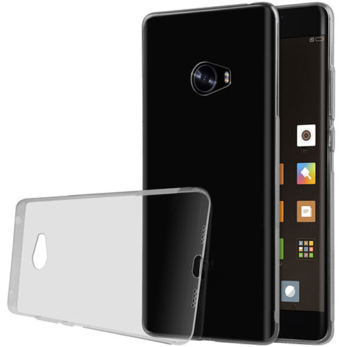 Ultra-thin Transparent TPU Soft Case T07 for Xiaomi Mi Note 2 Gray