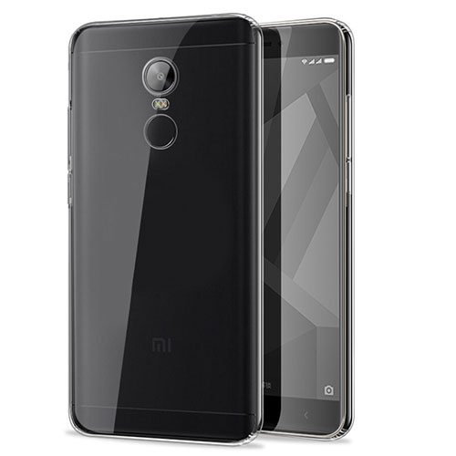 Ultra-thin Transparent TPU Soft Case T07 for Xiaomi Redmi Note 4 Clear