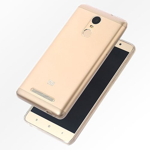 Ultra-thin Transparent TPU Soft Case T07 for Xiaomi Redmi Note 4 Standard Edition Clear