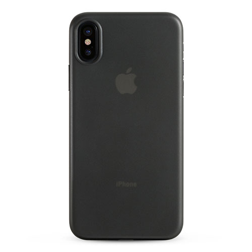 Ultra-thin Transparent TPU Soft Case T08 for Apple iPhone Xs Max Gray