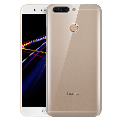 Ultra-thin Transparent TPU Soft Case T08 for Huawei Honor 8 Pro Gray