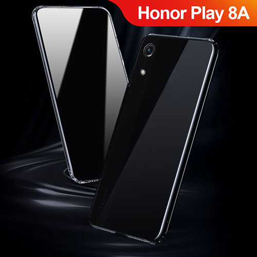 Ultra-thin Transparent TPU Soft Case T08 for Huawei Honor Play 8A Clear