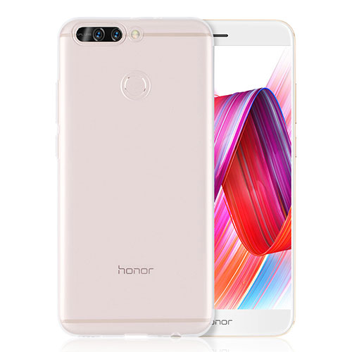 Ultra-thin Transparent TPU Soft Case T08 for Huawei Honor V9 Clear