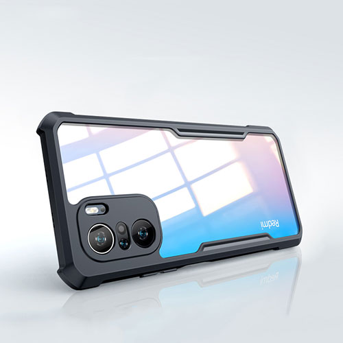 Ultra-thin Transparent TPU Soft Case T08 for Xiaomi Mi 11X 5G Black