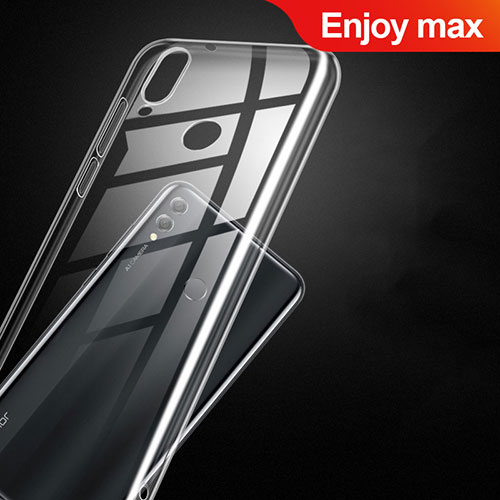 Ultra-thin Transparent TPU Soft Case T09 for Huawei Enjoy Max Clear