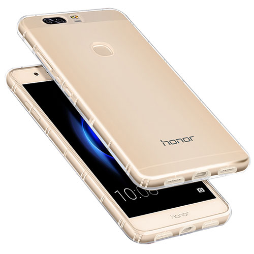 Ultra-thin Transparent TPU Soft Case T09 for Huawei Honor V8 Clear