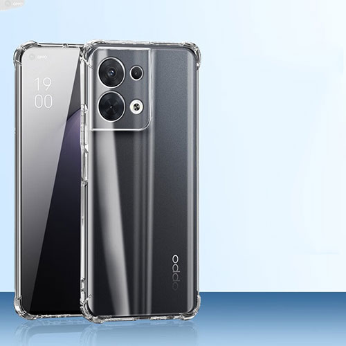Ultra-thin Transparent TPU Soft Case T09 for Oppo Reno9 Pro+ Plus 5G Clear