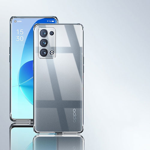 Ultra-thin Transparent TPU Soft Case T10 for Oppo Reno6 Pro 5G Clear