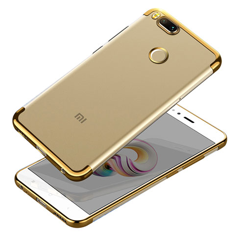 Ultra-thin Transparent TPU Soft Case T10 for Xiaomi Mi 5X Gold