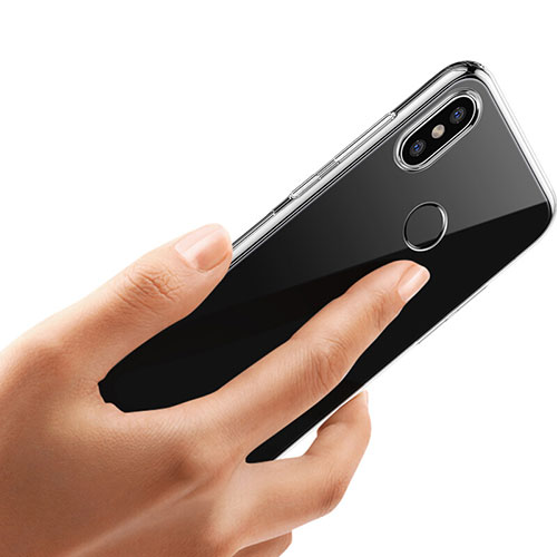 Ultra-thin Transparent TPU Soft Case T10 for Xiaomi Mi 8 Clear