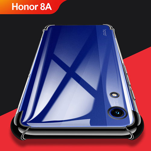 Ultra-thin Transparent TPU Soft Case T11 for Huawei Y6 Prime (2019) Black