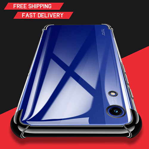 Ultra-thin Transparent TPU Soft Case T11 for Huawei Y6s Black