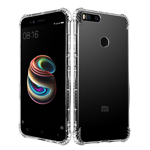 Ultra-thin Transparent TPU Soft Case T11 for Xiaomi Mi 5X Clear