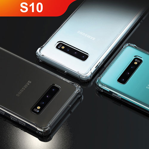 Ultra-thin Transparent TPU Soft Case T12 for Samsung Galaxy S10 5G Clear
