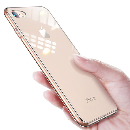 Ultra-thin Transparent TPU Soft Case T14 for Apple iPhone 8 Clear