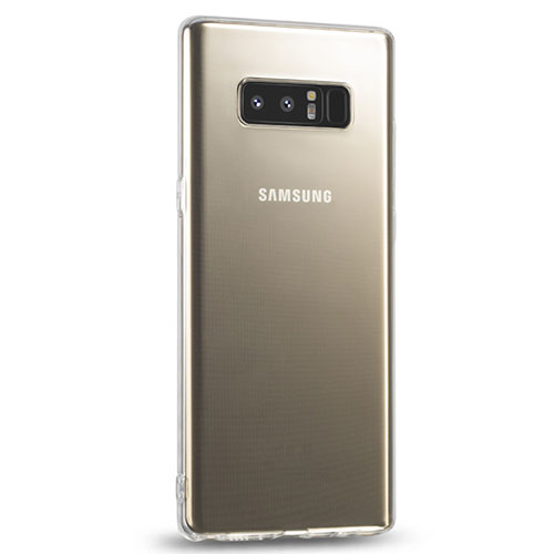 Ultra-thin Transparent TPU Soft Case T14 for Samsung Galaxy Note 8 Clear