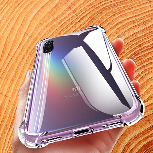 Ultra-thin Transparent TPU Soft Case T14 for Xiaomi Mi 9 Pro 5G Clear
