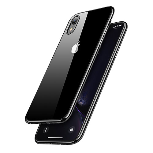 Ultra-thin Transparent TPU Soft Case T15 for Apple iPhone XR Black