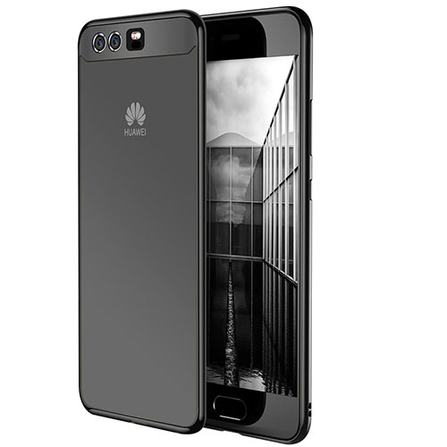 Ultra-thin Transparent TPU Soft Case T16 for Huawei P10 Plus Black