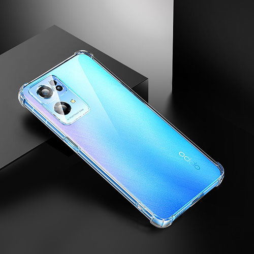 Ultra-thin Transparent TPU Soft Case T16 for Oppo Reno7 Pro 5G Clear