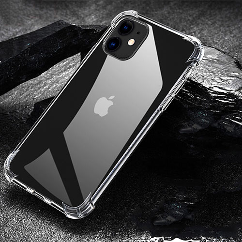 Ultra-thin Transparent TPU Soft Case U01 for Apple iPhone 11 Clear