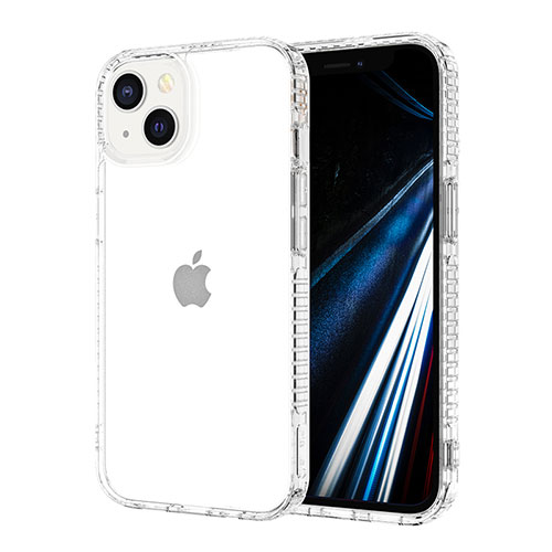 Ultra-thin Transparent TPU Soft Case YJ2 for Apple iPhone 13 Clear