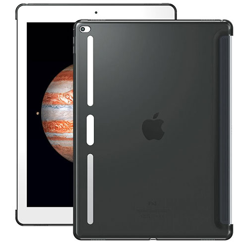 Ultra-thin Transparent TPU Soft Case Z01 for Apple iPad Pro 12.9 Gray