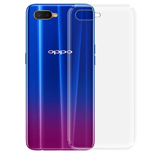 Ultra-thin Transparent TPU Soft Case Z03 for Oppo K1 Clear