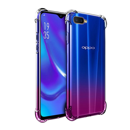 Ultra-thin Transparent TPU Soft Case Z05 for Oppo K1 Clear